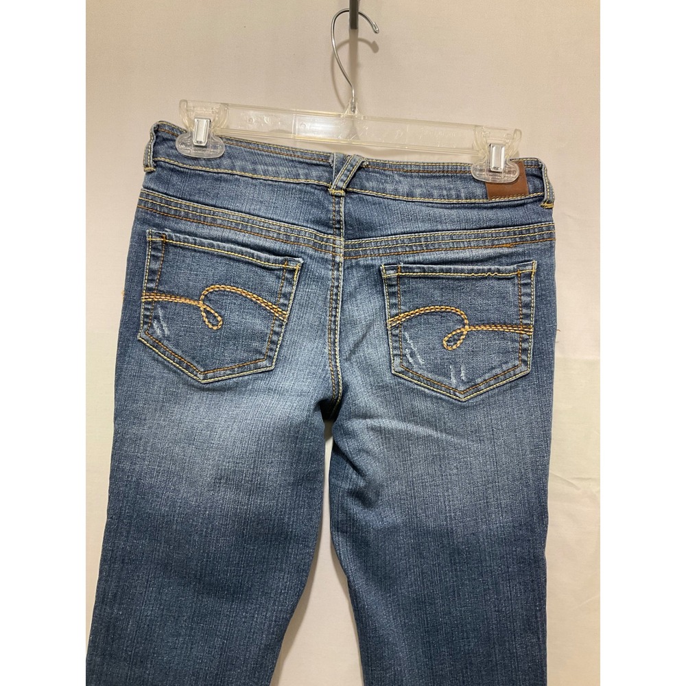 Justice Jeans Girls Blue Denim 14 regular - Picture 4 of 11
